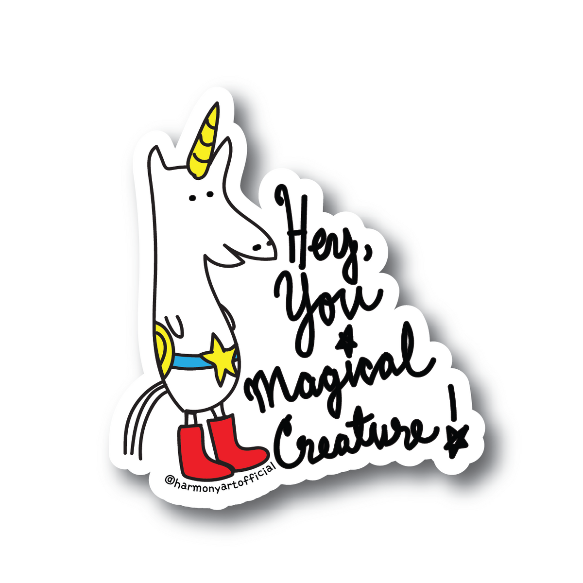 Magical Unicorn Sticker