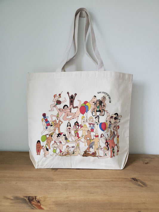 Birthday Suits Tote Bag