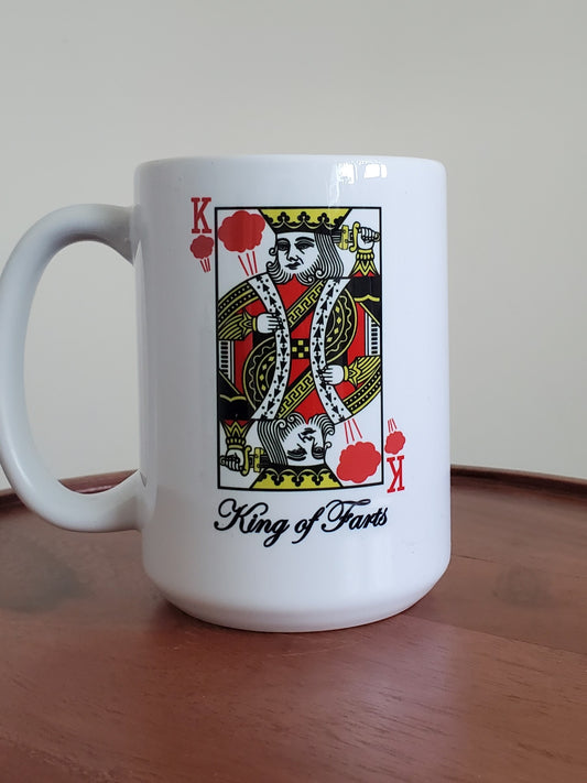King of Farts 15oz. ceramic mug