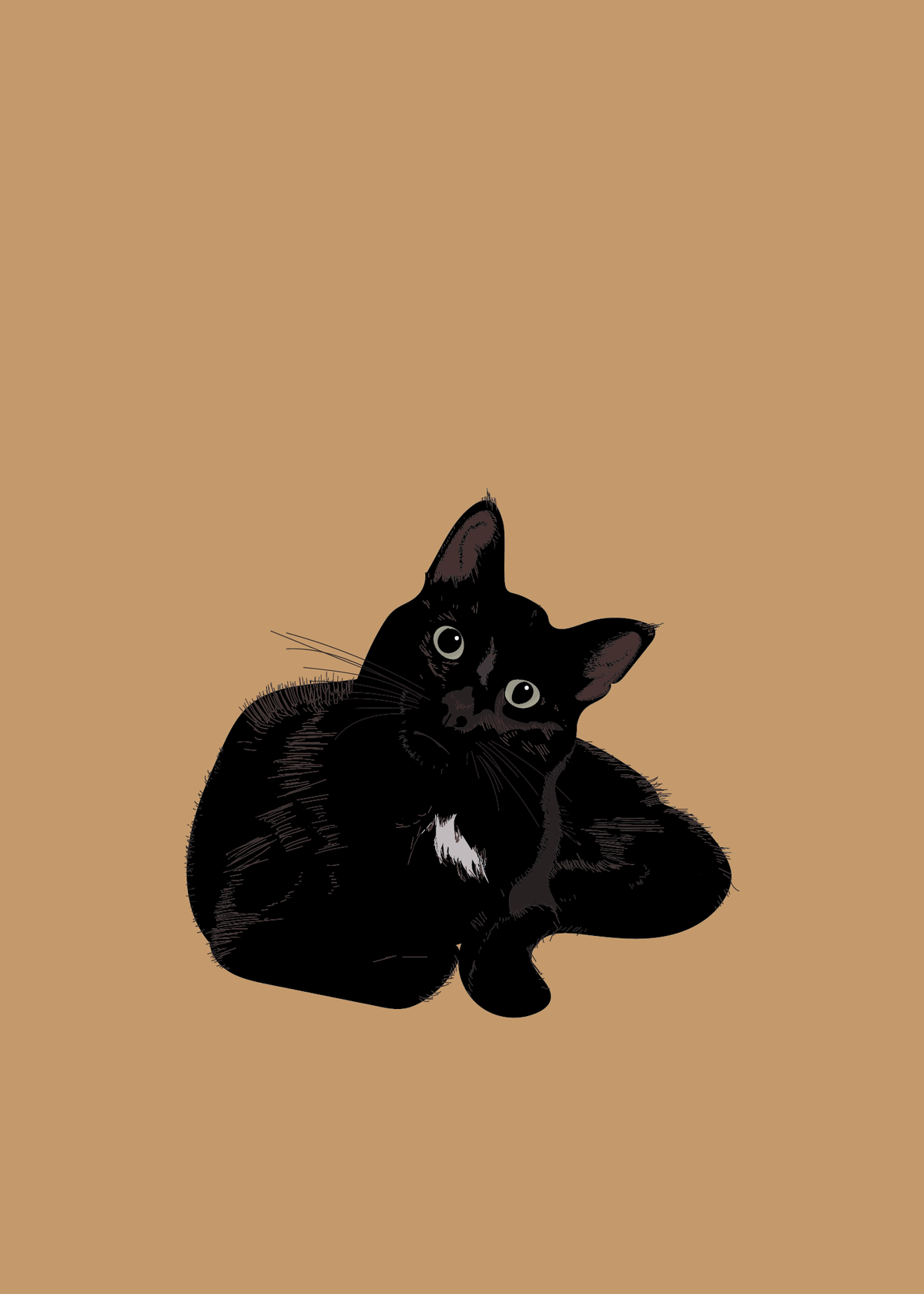 Chip art print