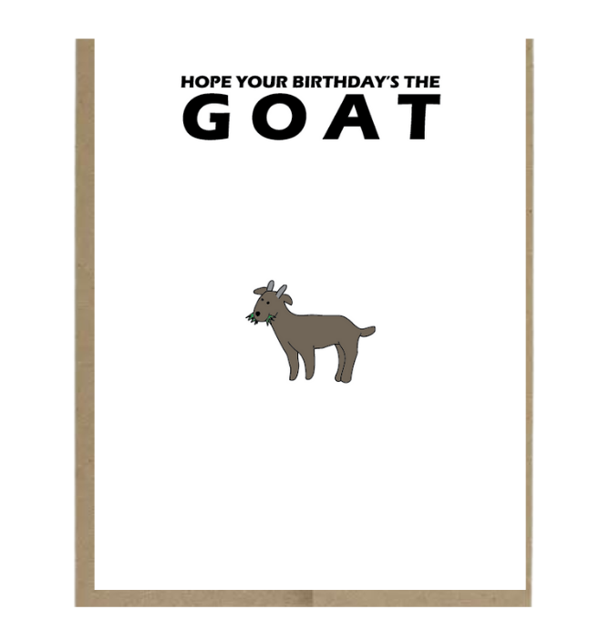 Birthday GOAT