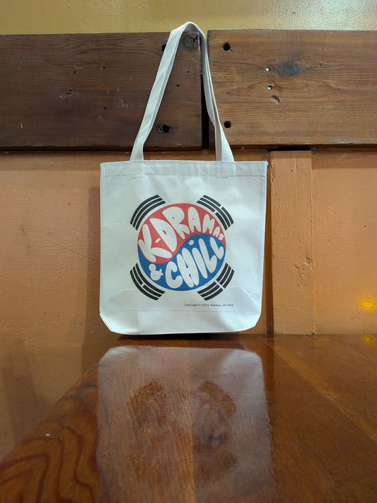 KDramas & Chill tote bag
